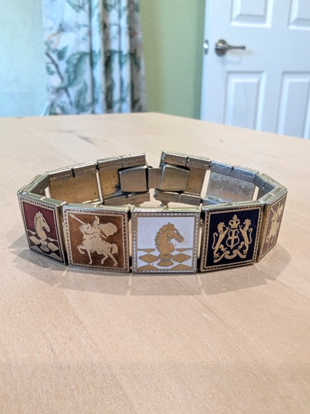Vintage Heraldic Crest Bracelet